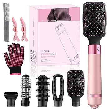 Amazon.com : 5-in-1 Hair Dryer Brush, Negative Ion Hot Air